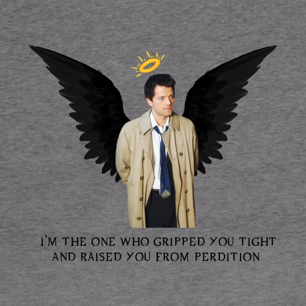 Castiel Supernatural by rousseaudanielle